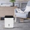 imageFrigidaire 50Pint Portable Dehumidifier for Basement Home and Attic 115V Quiet Moisture Absorber for Humidity Control with Auto ShutOff and Removable Water BucketContinuous Drain Option White35 PINT