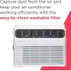 imageFrigidaire 8000 BTU Smart Inverter Window Air Conditioner with WiFi and Energy Star Certification Cools Up to 350 Sq Ft Ultra Quiet Operation White14 000 BTU