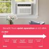 imageFrigidaire 8000 BTU Smart Inverter Window Air Conditioner with WiFi and Energy Star Certification Cools Up to 350 Sq Ft Ultra Quiet Operation White14 000 BTU