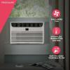 imageFrigidaire 8000 BTU Smart Inverter Window Air Conditioner with WiFi and Energy Star Certification Cools Up to 350 Sq Ft Ultra Quiet Operation White6 000 BTU