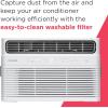 imageFrigidaire 8000 BTU Smart Inverter Window Air Conditioner with WiFi and Energy Star Certification Cools Up to 350 Sq Ft Ultra Quiet Operation White8 000 BTU