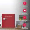 imageFrigidaire Coral EFR176 AMZ EFR176 Retro Mini RefrigeratorEnergy SavingAdjustable Thermostat ControlSide Mounted Bottle OpenerIdeal for for Dorm Office RV Garage Apartment 16 Cubic FeetRed