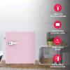 imageFrigidaire Coral EFR176 AMZ EFR176 Retro Mini RefrigeratorEnergy SavingAdjustable Thermostat ControlSide Mounted Bottle OpenerIdeal for for Dorm Office RV Garage Apartment 16 Cubic FeetPink