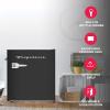 imageFrigidaire Coral EFR176 AMZ EFR176 Retro Mini RefrigeratorEnergy SavingAdjustable Thermostat ControlSide Mounted Bottle OpenerIdeal for for Dorm Office RV Garage Apartment 16 Cubic FeetBlack