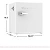 imageFrigidaire Coral EFR176 AMZ EFR176 Retro Mini RefrigeratorEnergy SavingAdjustable Thermostat ControlSide Mounted Bottle OpenerIdeal for for Dorm Office RV Garage Apartment 16 Cubic FeetWhite
