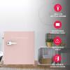 imageFrigidaire Coral EFR176 AMZ EFR176 Retro Mini RefrigeratorEnergy SavingAdjustable Thermostat ControlSide Mounted Bottle OpenerIdeal for for Dorm Office RV Garage Apartment 16 Cubic FeetCORAL