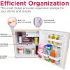 imageFrigidaire Coral EFR176 AMZ EFR176 Retro Mini RefrigeratorEnergy SavingAdjustable Thermostat ControlSide Mounted Bottle OpenerIdeal for for Dorm Office RV Garage Apartment 16 Cubic FeetCORAL