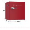 imageFrigidaire Coral EFR176 AMZ EFR176 Retro Mini RefrigeratorEnergy SavingAdjustable Thermostat ControlSide Mounted Bottle OpenerIdeal for for Dorm Office RV Garage Apartment 16 Cubic FeetRed