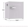 imageFrigidaire Coral EFR176 AMZ EFR176 Retro Mini RefrigeratorEnergy SavingAdjustable Thermostat ControlSide Mounted Bottle OpenerIdeal for for Dorm Office RV Garage Apartment 16 Cubic FeetMoonlight