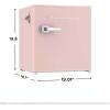 imageFrigidaire Coral EFR176 AMZ EFR176 Retro Mini RefrigeratorEnergy SavingAdjustable Thermostat ControlSide Mounted Bottle OpenerIdeal for for Dorm Office RV Garage Apartment 16 Cubic FeetCORAL