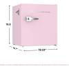 imageFrigidaire Coral EFR176 AMZ EFR176 Retro Mini RefrigeratorEnergy SavingAdjustable Thermostat ControlSide Mounted Bottle OpenerIdeal for for Dorm Office RV Garage Apartment 16 Cubic FeetPink