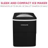 imageFrigidaire EFIC108Blue Compact Ice Maker Countertop Portable 26 lb per Day BlueBlack