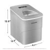 imageFrigidaire EFIC108Blue Compact Ice Maker Countertop Portable 26 lb per Day BlueSilver
