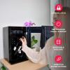 imageFrigidaire EFMIS567AMZ Retro Mini Drink Fridge 18 Cans Or 4 Wine Bottles Thermoelectric Drink Fridge Stainless