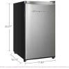 imageFrigidaire EFR323 32 cu ft Compact Fridge Mini Refrigerator Stainless Steel Platinum Series32 cu ft