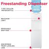 imageFrigidaire EFWC498  Top Loading Cooler Dispenser Hot ampamp Cold Water  Child Safety Lock  Innovative Slim ampamp Sleek Design Holds 3 or 5 Gallon Bottles  BlackWhite