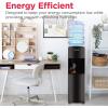 imageFrigidaire EFWC498  Top Loading Cooler Dispenser Hot ampamp Cold Water  Child Safety Lock  Innovative Slim ampamp Sleek Design Holds 3 or 5 Gallon Bottles  BlackBlack
