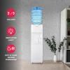 imageFrigidaire EFWC498  Top Loading Cooler Dispenser Hot ampamp Cold Water  Child Safety Lock  Innovative Slim ampamp Sleek Design Holds 3 or 5 Gallon Bottles  BlackWhite