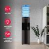 imageFrigidaire EFWC498  Top Loading Cooler Dispenser Hot ampamp Cold Water  Child Safety Lock  Innovative Slim ampamp Sleek Design Holds 3 or 5 Gallon Bottles  BlackBlack
