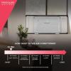 imageFrigidaire GHWQ103WC1 Inverter Quiet Temp Room Air Conditioner 10000 BTU with WiFi Connected Works with Alexa Energy Star Certified EasytoClean Washable Filter in White10 000 BTU