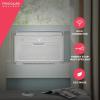 imageFrigidaire GHWQ103WC1 Inverter Quiet Temp Room Air Conditioner 10000 BTU with WiFi Connected Works with Alexa Energy Star Certified EasytoClean Washable Filter in White10 000 BTU