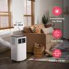 imageFrigidaire Portable Room Air Conditioner 8000 BTU ASHRAE  5500 BTU DOE Cools Up to 350 Sq Ft Quiet Operation Dehumidifying Dry Mode White5500 BTU