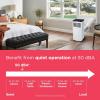 imageFrigidaire Portable Room Air Conditioner 8000 BTU ASHRAE  5500 BTU DOE Cools Up to 350 Sq Ft Quiet Operation Dehumidifying Dry Mode White5500 BTU