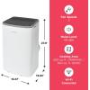 imageFrigidaire Portable Room Air Conditioner 8000 BTU ASHRAE  5500 BTU DOE Cools Up to 350 Sq Ft Quiet Operation Dehumidifying Dry Mode White8000 BTU