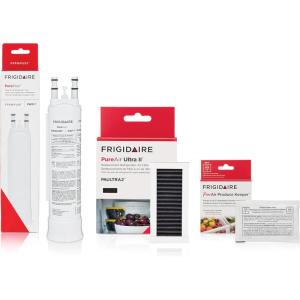 imageFrigidaire PurePour PWF1 FPPWFU01  PureAir Ultra II PAULTRA2  PureAir PK1 FRPAPKRF Water ampamp Air Filter ComboRegular