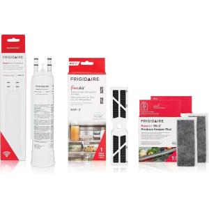 imageFrigidaire PurePour PWF2 FPPWFU02  PureAir RAF2 FRGPAAF2  PureAir PK2 FRPAPK2RF Water ampamp Air Filter Combo