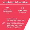 imageFrigidaire 241688601 Door Insulation for Refrigerators White