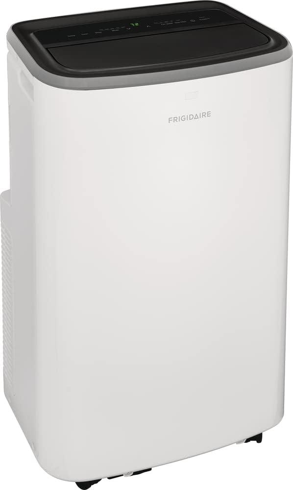 imageFrigidaire FHPW142AC1 Portable Air Conditioner 14K BTU ASHRAE  10K BTU DOE with MultiSpeed FanDehumidifier ModeBuiltin Air IonizerWashable FilterWorks with AlexaWiFi Connected in White