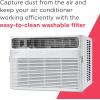 imageFrigidaire 24000 BTU Smart Inverter Window Air Conditioner with WiFi and Energy Star Certification Cools Up to 1020 Sq Ft Ultra Quiet Operation White