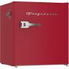 imageFrigidaire Coral EFR176 AMZ EFR176 Retro Mini RefrigeratorEnergy SavingAdjustable Thermostat ControlSide Mounted Bottle OpenerIdeal for for Dorm Office RV Garage Apartment 16 Cubic FeetRed