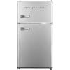 imageFrigidaire EFR3A1 Compact Small TopFreezer Refrigerator Stainless Steel Mini Bar Fridge Platinum Series2126quot D x 1783quot W x 335quot H 32 cu ft Double Door