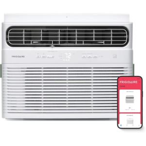 imageFrigidaire 8000 BTU Smart Inverter Window Air Conditioner with WiFi and Energy Star Certification Cools Up to 350 Sq Ft Ultra Quiet Operation White14 000 BTU