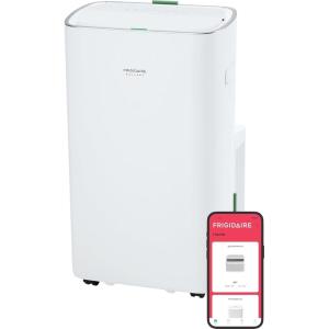 imageFrigidaire Gallery 3in1 Smart Inverter Portable Room Air Conditioner with WiFi ampamp Air Quality Monitoring 14000 BTU ASHRAE  10500 BTU DOE Cools Up to 700 Sq Ft Ultra Quiet White