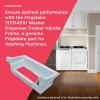 imageFrigidaire 137314510 Washer Dispenser Drawer Handle Frame for Washing Machines White