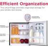 imageFrigidaire EFR182 16 cu ft Stainless Steel Mini Fridge Perfect for Home or The Office Platinum Series 18