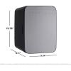 imageFrigidaire Portable 10L 15can Mini Fridge Brushed Stainless Rugged Refrigerator EFMIS188SSSTAINLESS