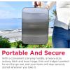 imageFrigidaire Portable 10L 15can Mini Fridge Brushed Stainless Rugged Refrigerator EFMIS188SSSTAINLESS