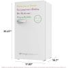 imageFRIGIDAIRE EFR107WHITE Mini Fridge for Dorm with White Board ampamp Small Ice Freezer 16 Cu Ft Compact Refrigerator WhiteWHITE