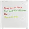 imageFRIGIDAIRE EFR107WHITE Mini Fridge for Dorm with White Board ampamp Small Ice Freezer 16 Cu Ft Compact Refrigerator WhiteWHITE