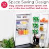 imageFRIGIDAIRE EFR107WHITE Mini Fridge for Dorm with White Board ampamp Small Ice Freezer 16 Cu Ft Compact Refrigerator WhiteWHITE