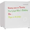 imageFRIGIDAIRE EFR107WHITE Mini Fridge for Dorm with White Board ampamp Small Ice Freezer 16 Cu Ft Compact Refrigerator WhiteWHITE
