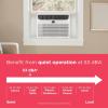 imageFrigidaire 8000 BTU Window Air Conditioner with Remote Control Cools Up to 350 Sq Ft Quiet Operation Eco Mode 3 Fan Speeds Auto Restart White10 000 BTU Electronic Controls