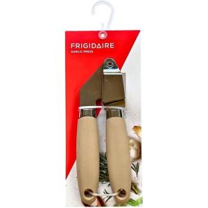 imageFrigidaire Garlic Press Stainless Steel with Soft Ergonomic Silicone Handle NAVYLIGHT TAUPE
