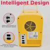 imageFrigidaire EFMIS151 Mini Portable Compact Personal Home Office Fridge Cooler BUILT IN SPEAKER 4L Capacity Chills Six 12 oz Cans 100 FreonFree ampamp Eco FriendlyYellow