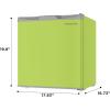 imageFrigidaire EFR115RED 16 Cu Ft Compact Fridge for Office Dorm Room Mancave or RV RedGreen